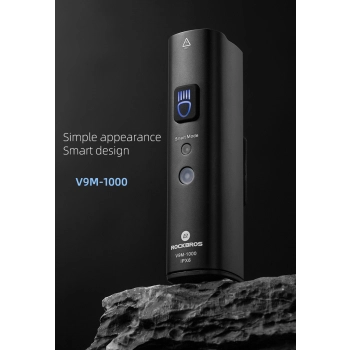 Lampka rowerowa przednia 1000lm 5 trybów pracy latarka wodoodporna USB