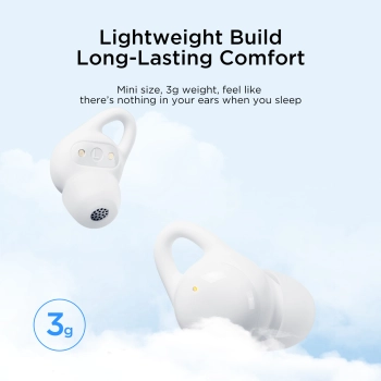 Słuchawki bezprzewodowe TWS Cozydots Series z aktywną redukcją szumów Bluetooth 5.3 białe