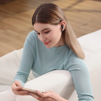 Słuchawki bezprzewodowe Bowie E12 Bluetooth 5.3 USB A/C - czarne