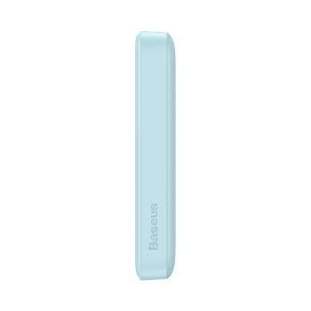 Powerbank indukcyjny Magnetic Mini 10000 mAh 20W + kabel USB-C - niebieski