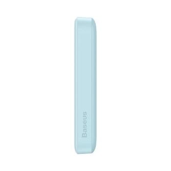 Powerbank indukcyjny Magnetic Mini 10000 mAh 20W + kabel USB-C - niebieski