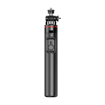 Selfie stick teleskopowy z pilotem stojak tripod na telefon 1.3m - czarny