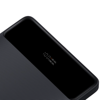 Powerbank 20000 mAh 2x USB-A 2x USB-C 100W + kabel USB-C - czarny