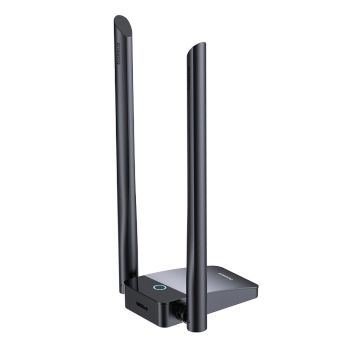 Karta sieciowa USB WiFi 2.4GHz 5GHz FastJoy Access Point 1300 Mb/s - czarna