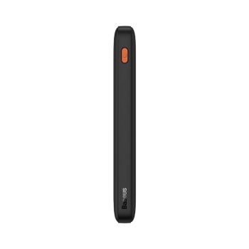 Powerbank Airpow 20W 10000mAh z kablem USB-A - USB-C 30cm - czarny