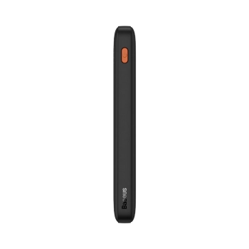 Powerbank Airpow 20W 10000mAh z kablem USB-A - USB-C 30cm - czarny