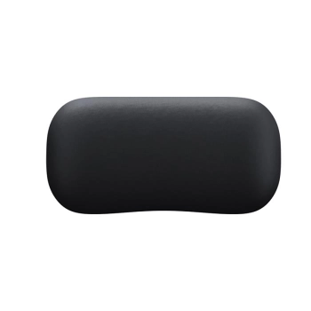 Ergonomiczna podkładka pod nadgarstek 130 x 65 mm - czarna