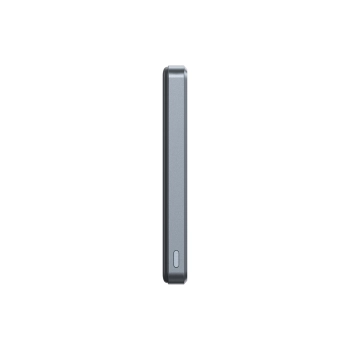 Powerbank Pro 10000mAh ultracienki magnetyczny PD 20W USB-C Lightning - szary