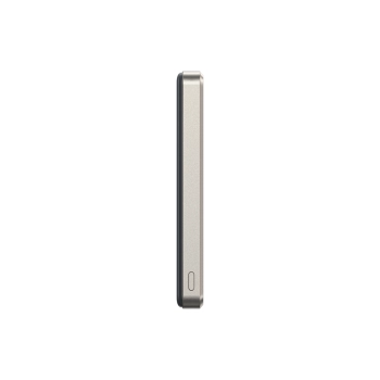 Powerbank Pro 10000mAh ultracienki magnetyczny PD 20W USB-C Lightning - tytanowy