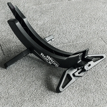 Stojak rowerowy pod koło oponę z regulacją szerokości 3 - 8 cm - czarny