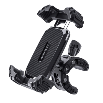 Uchwyt na telefon 4.5-6.7'' mocowany na kierownicę roweru motoru - czarny
