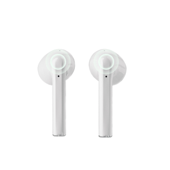 Słuchawki bezprzewodowe douszne TWS Bluetooth 5.3 - białe