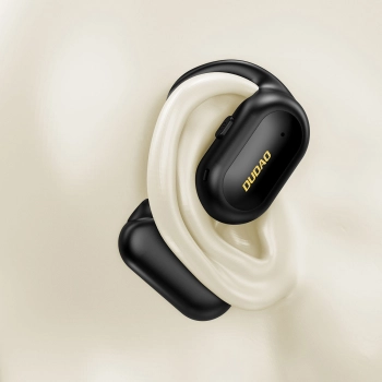 Słuchawka biznesowa OWS U4A z mikrofonem do rozmów Bluetooth 5.3 IPX5 - czarna