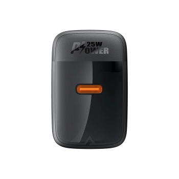 Ładowarka sieciowa A104 GaN USB-C PD SFC 25W - czarna