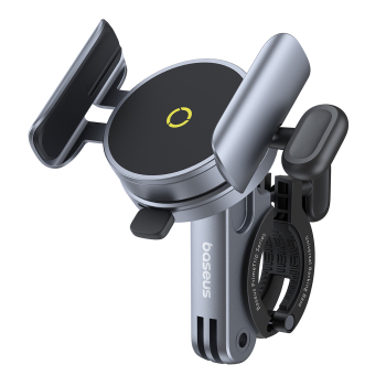 Uchwyt magnetyczny na telefon na kierownicę rower hulajnogę skuter motor PrimeTrip - czarny