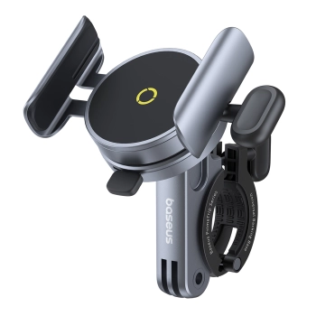 Uchwyt magnetyczny na telefon na kierownicę rower hulajnogę skuter motor PrimeTrip - czarny