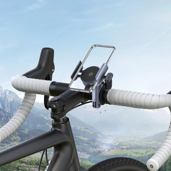 Uchwyt magnetyczny na telefon na kierownicę rower hulajnogę skuter motor PrimeTrip - czarny