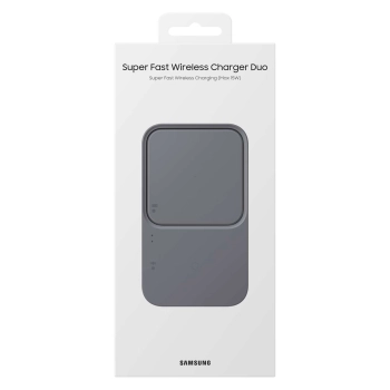 Ładowarka Samsung indukcyjna 15W - czarna + ładowarka sieciowa + kabel