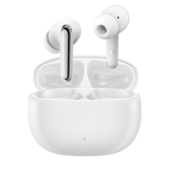 Słuchawki bezprzewodowe douszne TWS Bluetooth 5.4 ANC ENC - białe