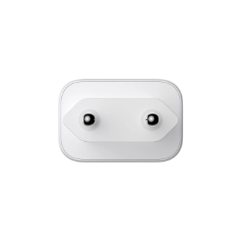 Ładowarka sieciowa USB-C PD QC 20W + kabel do iPhone Lightning 1m - biała