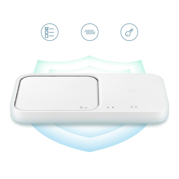 Ładowarka Samsung Wireless Charger Duo indukcyjna 15W - biała