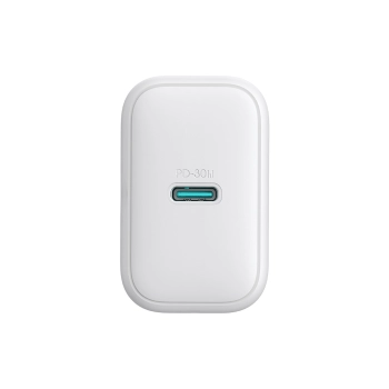 Ładowarka sieciowa USB-C PD 30W QC SFC - biała