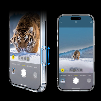 Etui case Classy Clear Magnetic na iPhone 16 - przezroczyste