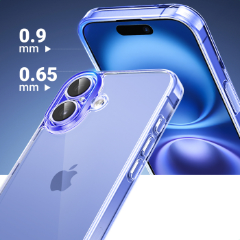 Etui case Classy Clear Protective Case na iPhone 16 Plus - przezroczyste