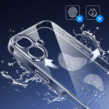 Etui case Classy Clear Protective Case na iPhone 16 Plus - przezroczyste