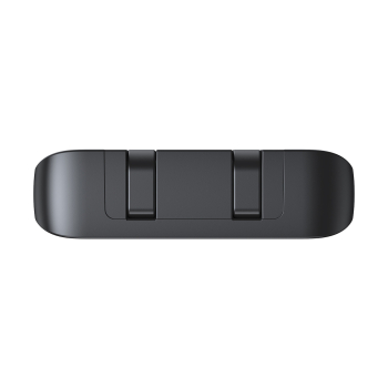 Powerbank 10000mAh z wbudowanymi kablami USB-C iPhone Lightning - czarny