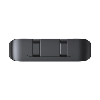 Powerbank 10000mAh z wbudowanymi kablami USB-C iPhone Lightning - czarny