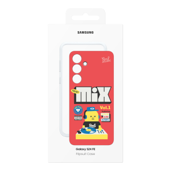 Etui case Samsung Flipsuit Case do Galaxy S 24 FE - czerwone