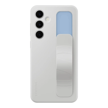 Etui case Samsung Standing Grip Case z uchwytem i podstawką do Galaxy S24 FE - szare