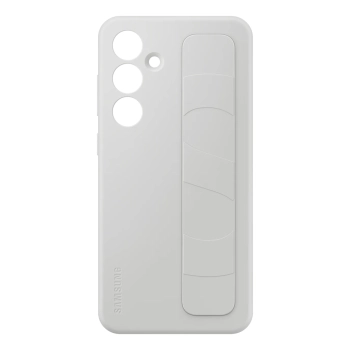 Etui case Samsung Standing Grip Case z uchwytem i podstawką do Galaxy S24 FE - szare