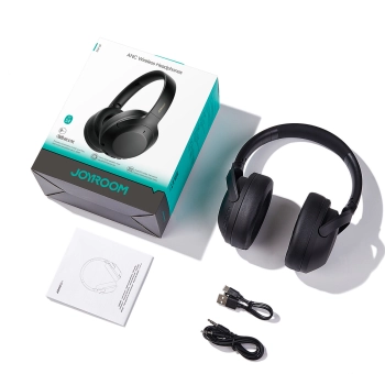 Słuchawki bezprzewodowe J-Head Series JR-JH2 z ANC Bluetooth - czarne