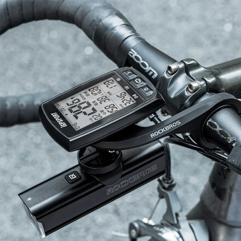 Uchwyt rowerowy na kierownicę na licznik Garmin - czarny