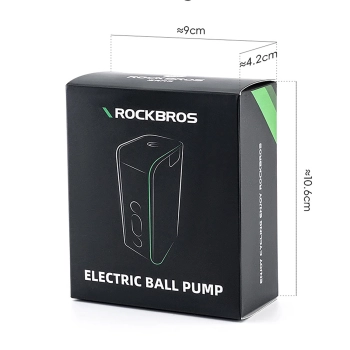 Pompka elektryczna do roweru opon piłek balonów materacy 1.37bar / 20PSI - niebieska