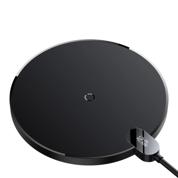 Ładowarka indukcyjna Digital LED Display Gen 2 15W USB-C - czarna
