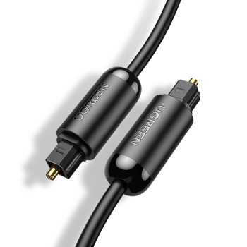 Kabel przewód optyczny audio Toslink SPDIF 3m - czarny