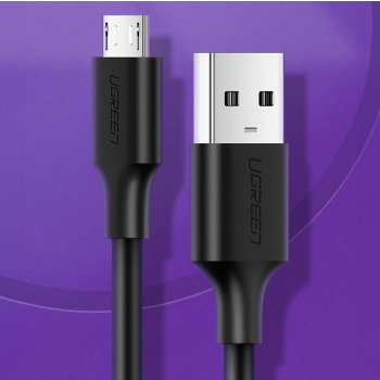 Kabel przewód micro USB - USB-A 0.5m - czarny