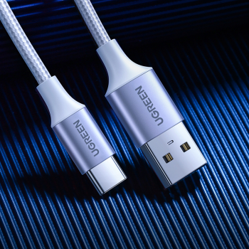 Kabel przewód USB-A - USB-C QC 3.0 3A 3m - biały