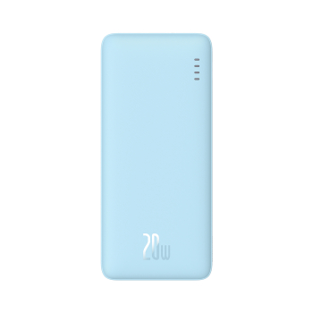 Powerbank 10000mAh Airpow Fast Charge 20W - niebieski
