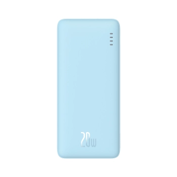 Powerbank 10000mAh Airpow Fast Charge 20W - niebieski