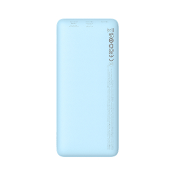 Powerbank 10000mAh Airpow Fast Charge 20W - niebieski