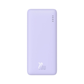 Powerbank 10000mAh Airpow Fast Charge 20W - fioletowy