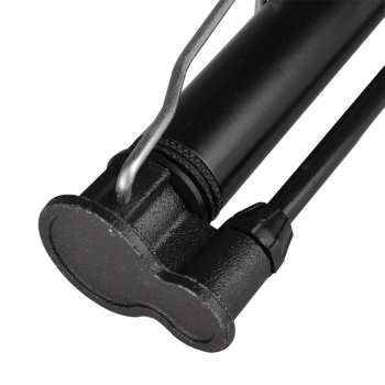 Pompka rowerowa podłogowa 120psi / 8bar końcówki do piłek materacy - czarna
