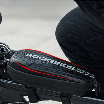 Torba rowerowa mocowana na kierownicę lub ramę 3l B62-1 - czarna