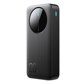 Powerbank JR-PBF14 20000mAh 2.4A 2x USB-A 1x USB-C - czarny