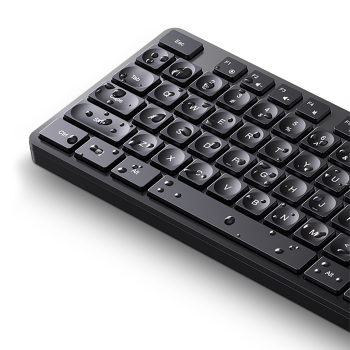 Klawiatura przewodowa z Num Lock do Windows MacOS iOS Linux 1.5 m - czarna
