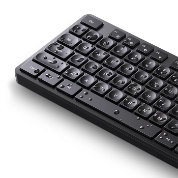 Klawiatura przewodowa z Num Lock do Windows MacOS iOS Linux 1.5 m - czarna